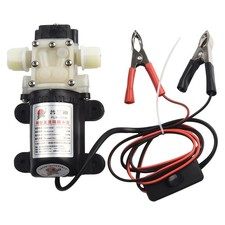 Pompa Trasferimento Carburante Elettrica 12 Volt per Gasolio Gas Cherosene con Tubi Tubo