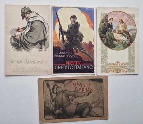 Rare cartoline propaganda - 4,