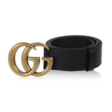 Gucci Double G Buckle Leather