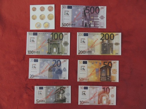 Banconote euro fac simile - fac,