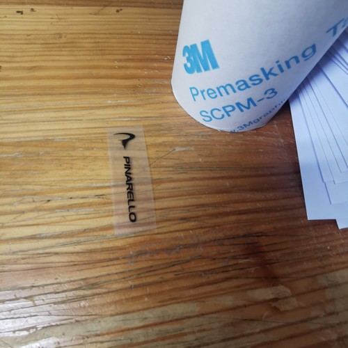 Pinarello seat post decal - seat, x1
