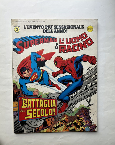 Superman uomo ragno ed - &,