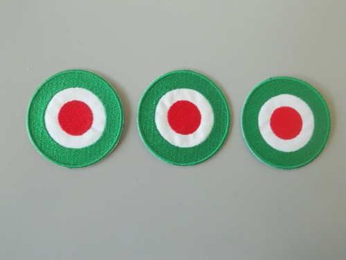 Patch coccarda italia 3 - italia, pz