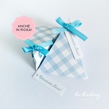 Scatole per confetti o porta caramelle bomboniera battesimo, nascita, compleanno