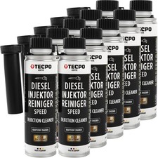 10x 300ml TECPO DIESEL SPEED CLEANER PULITORE INIETTORI SISTEMA INIETTORI