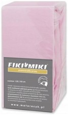 Lenzuolo in jersey rosa 120x60