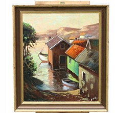 Sconosciuto - Case costiere
