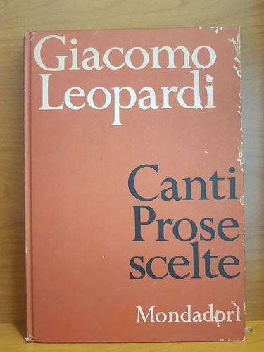 82482 leopardi canti - leopardi, /