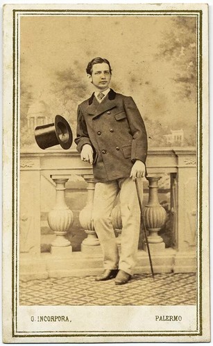 Cdv palermo portrait - palermo,