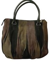 Borsa Coccinelle Bicolore In Camoscio