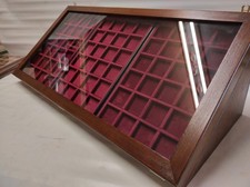 Wooden display case for