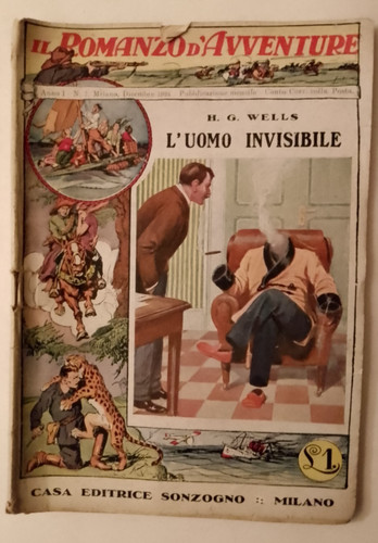 Wells uomo invisibile - wells, l'uomo