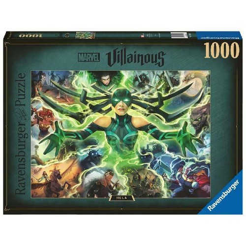 Puzzle villainous marvel - villainous, hela