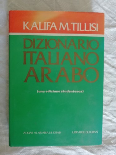 Dizionario italiano arabo - ,