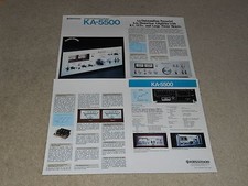 Kenwood 5500 brochure - ka-5500,