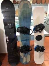 tavole snowboard usate cm 1x147 e 2x157
