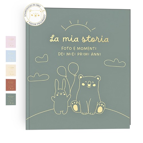 Huborns album nascita - album, bambina