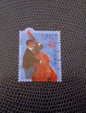 2019 Giappone Japan Nippon Strumenti Musicali Contrabasso 4 Yen Scott n 4363g us