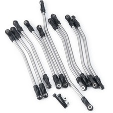 Asta di collegamento in acciaio asta di collegamento sterzo per cingolato radiocomandato 1:10 AXIAL Wraith 90018