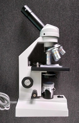 Microscopio biologico amscope - biologico,