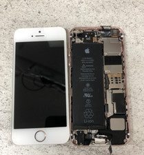 Apple iPhone SE64GB oro rosa anteriore e posteriore custodia telaio iPhone parti