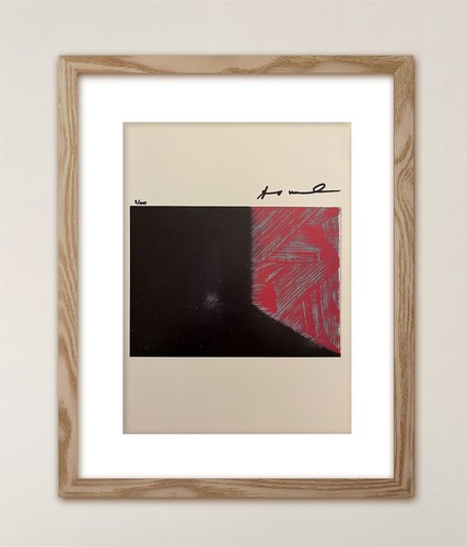 Andy warhol original signed - andy, warhol,