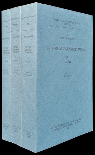 Carlo borbone lettere - carlo,