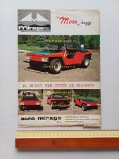 Automirage Dune Buggy Moon depliant italiano originale
