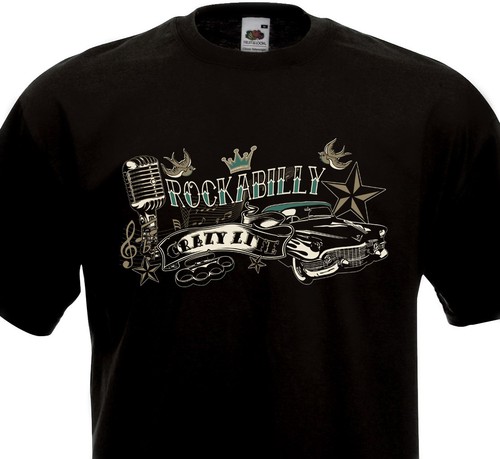 Maglietta rockabilly crazy - maglietta,