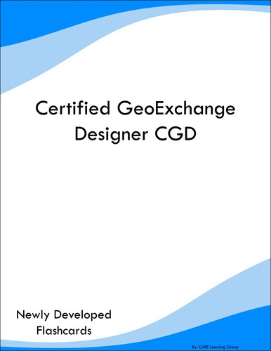 Certified geoexchange designer - certified,
