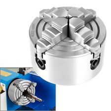 Mandrino tornio metallo reversibile indipendente K72-80 3"4 ganasce per tornitrici