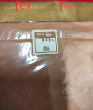 FER CALZE AUTOREGGENTI RHT VINTAGE T 8 1/2 BEIGE STOCKING calza da regicalze