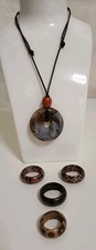 Amuleto collana agata - collana,