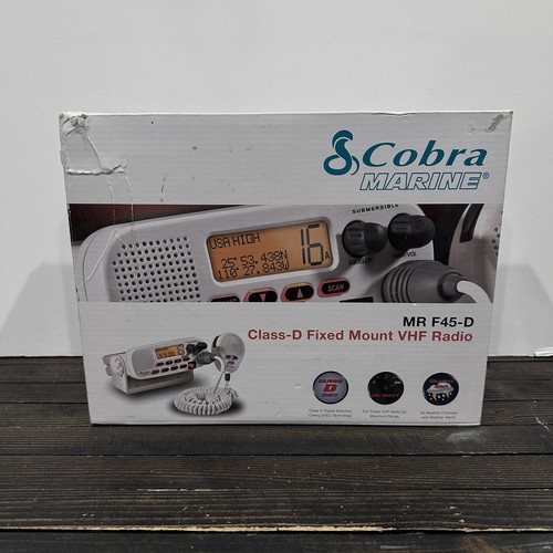 Cobra f45 radio marina - cobra, f45-d