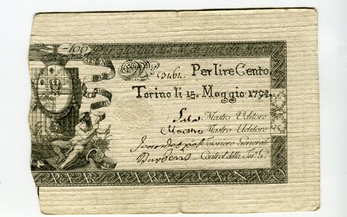 Banconota regie finanze - banconota,