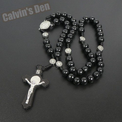 Collana rosario san benedetto - rosario,