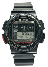 Orologio Lorus lcd W358-0A00 chronograph digital airplane racing time seiko W358
