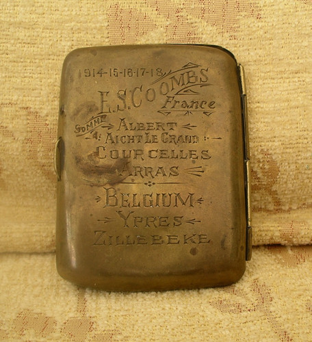 Ww1 trench art - trench, cigarette