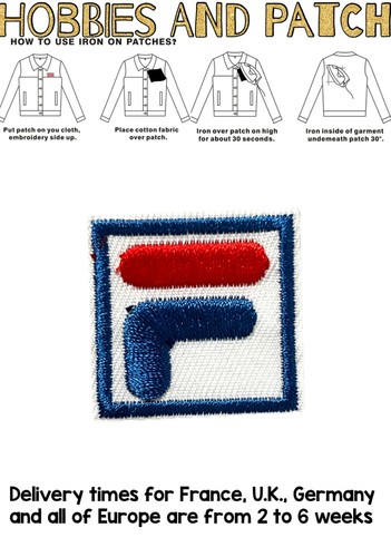 Patch fila sport - sport, logo