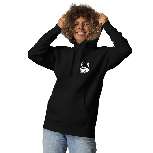 Felpa con cappuccio husky - felpa,