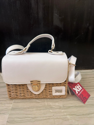 Borsa xti bianca effetto - xti,