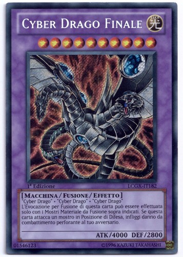Cyber drago finale segreta - cyber,