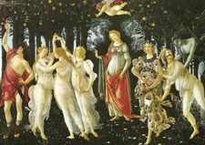 Botticelli La Primavera stampa