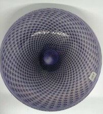  Kosta Boda 59957 coppa/centrotavola in vetro viola cm 28 des. G. Sahlin