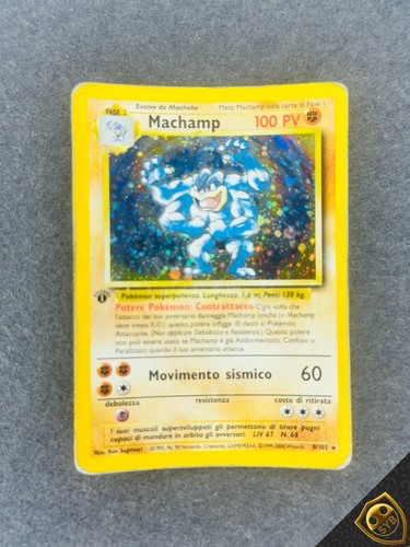 Machamp 102 holo edizione - machamp,