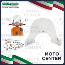 CUPOLINO FACO TRASPARENTE PIAGGIO VESPA GTS 125 250 300 (->2019) CON ATTACCHI CR