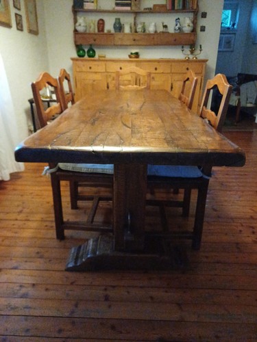 Tavolo rovere massiccio - tavolo,