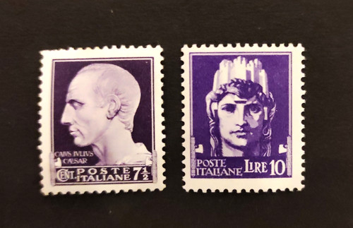 Francobolli italia 1929 - francobolli, 7,5