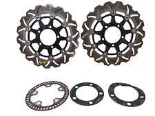 COPPIA DISCHI FRENO ANTERIORE CON PUNTI DI RUGGINE KAWASAKI 1400 GTR 2015