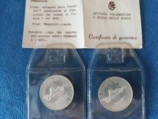 2 Monete celebrative argento